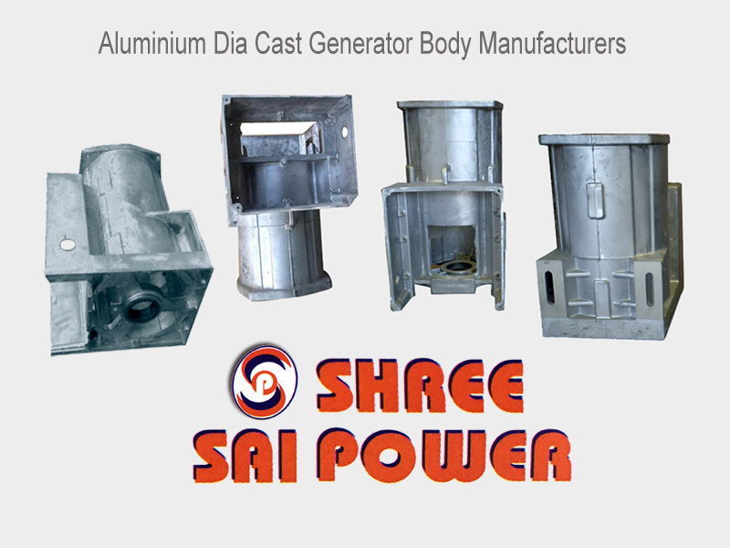 Aluminium Die Cast Generator Body Manufacturers